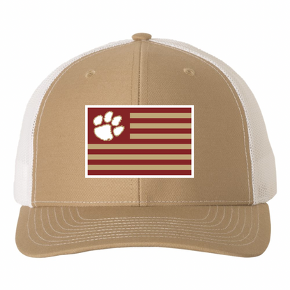 PRE-ORDER: Pulaski County HS Flag Patch Hat