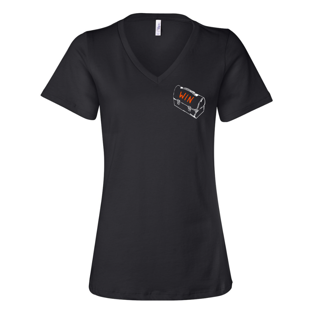 Lunch Pail Defense Foundation Outline V-Neck