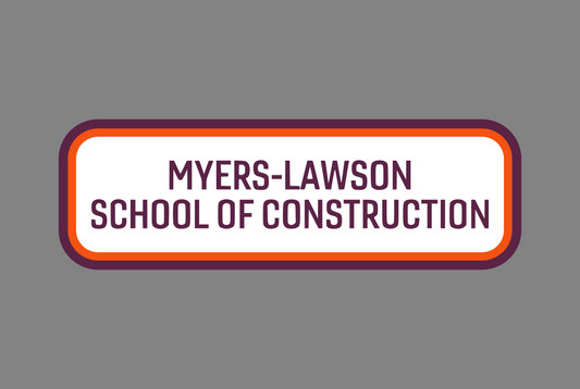 Myers-Lawson School of Construction Sticker