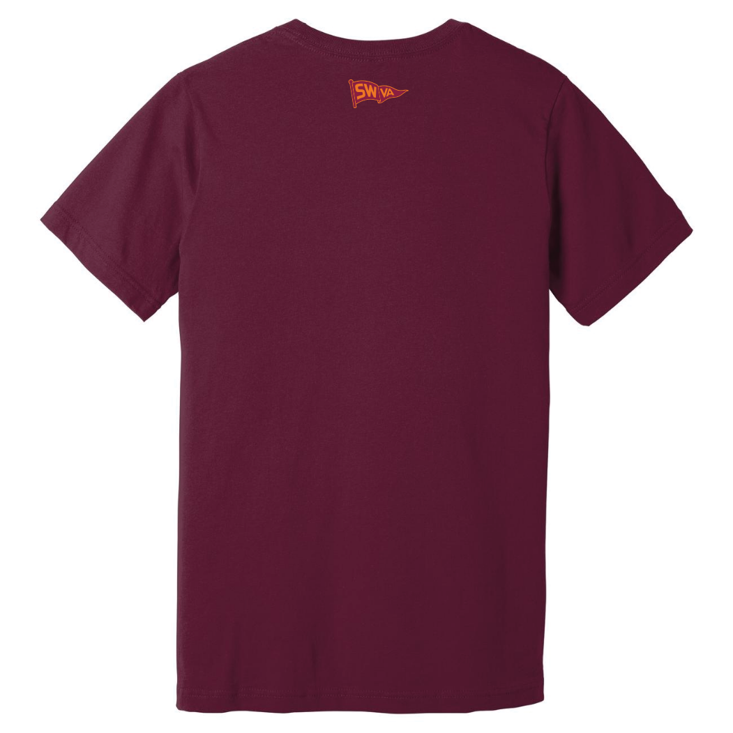 HokieBird Football Mascot Arch Shirt (Virginia Tech)
