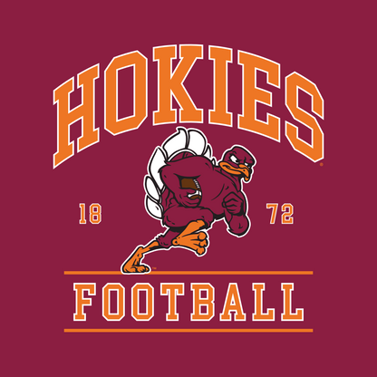 HokieBird Football Mascot Heritage Shirt (Virginia Tech)