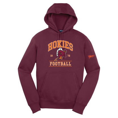 HokieBird Football Mascot Heritage Hoodie (Virginia Tech)