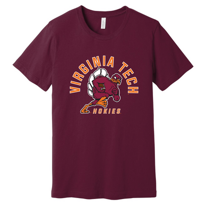 HokieBird Football Mascot Arch Shirt (Virginia Tech)