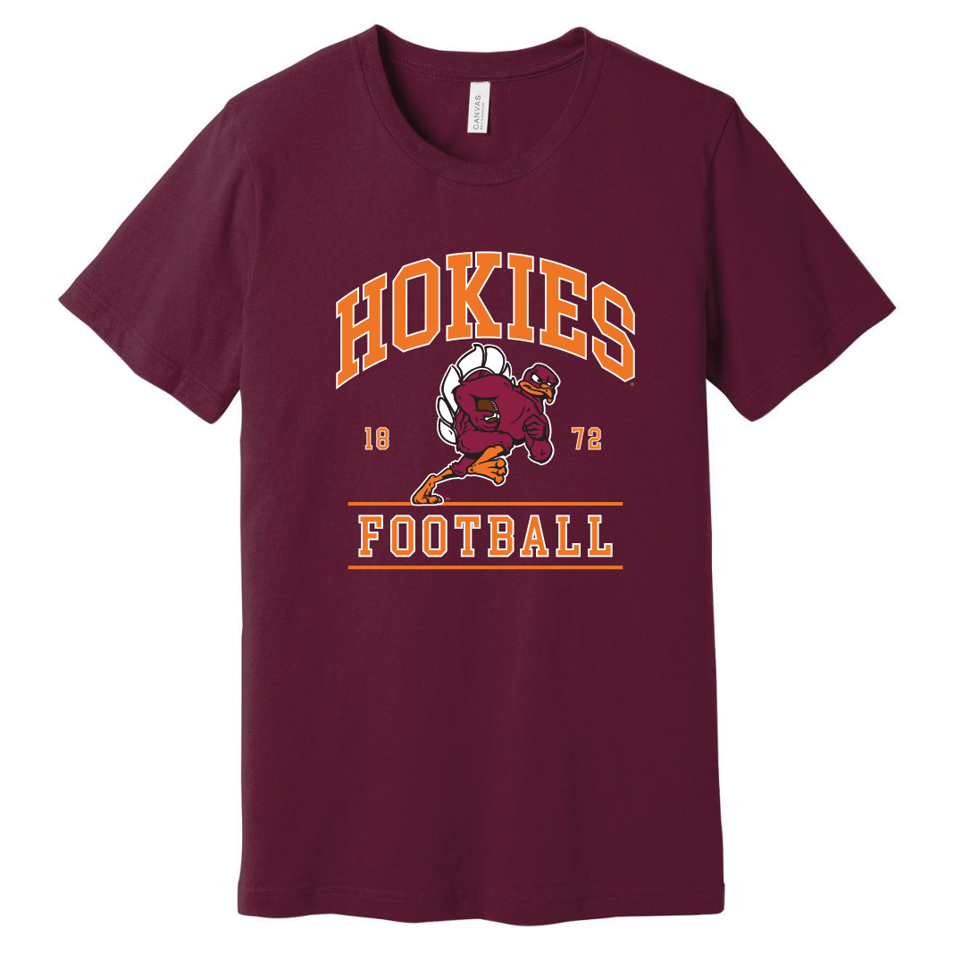 HokieBird Football Mascot Heritage Shirt (Virginia Tech)