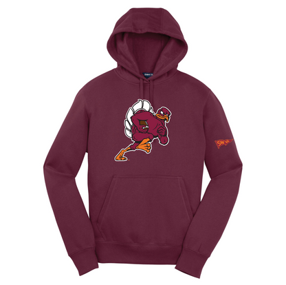 HokieBird Football Mascot Hoodie (Virginia Tech)