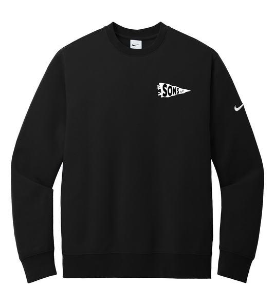 PRE-ORDER: Sons of Saturday - Pennant Crewneck Sweater (Embroidered)