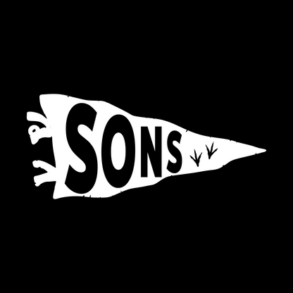 PRE-ORDER: Sons of Saturday - Pennant Crewneck Sweater (Embroidered)