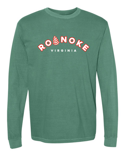 Roanoke Christmas Cakes - Crewneck Sweater/Long Sleeve Shirt