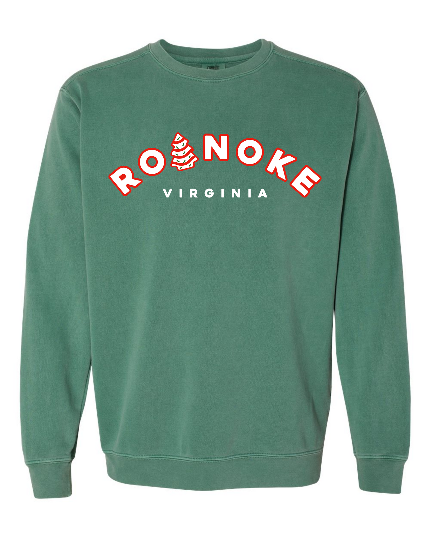 Roanoke Christmas Cakes - Crewneck Sweater/Long Sleeve Shirt