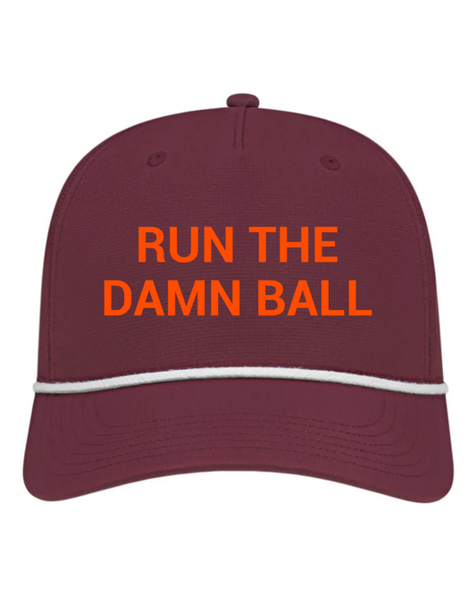 Run The Damn Ball Hats (embroidered)