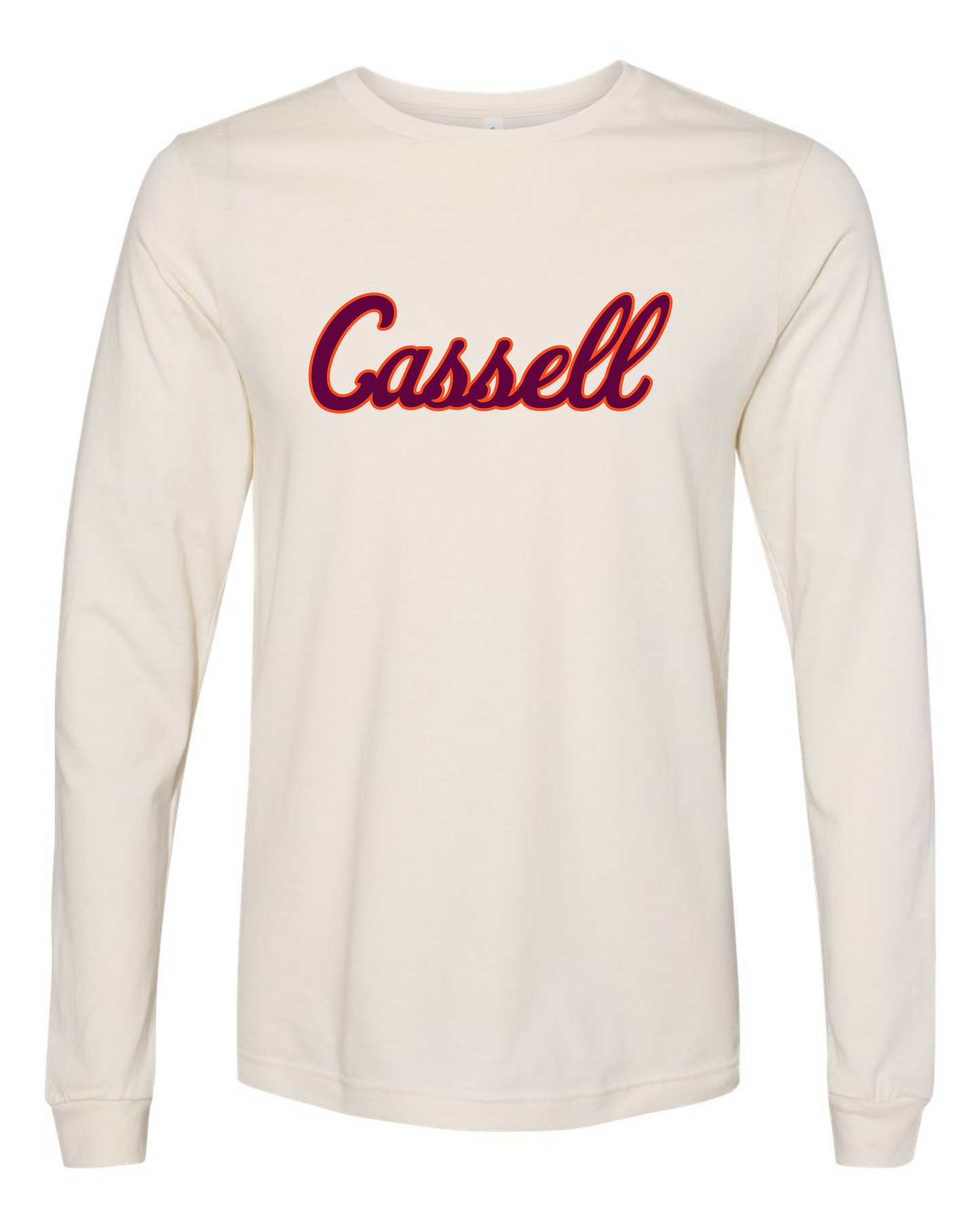 Cassell Script Long Sleeve Shirt - Cream