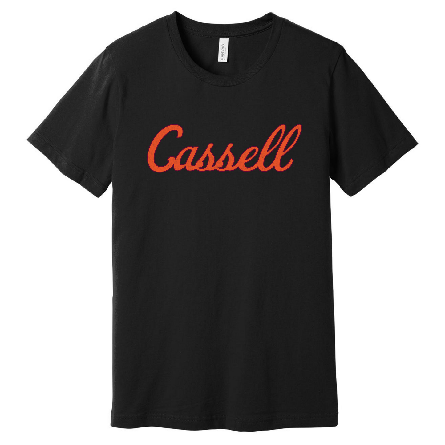 Cassell Script Short Sleeve Shirt - Black