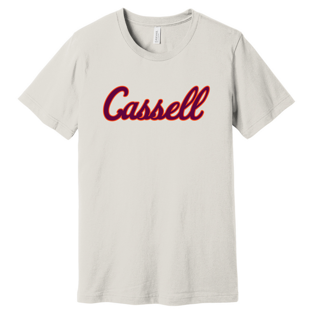 Cassell Script Short Sleeve Shirt - Cream