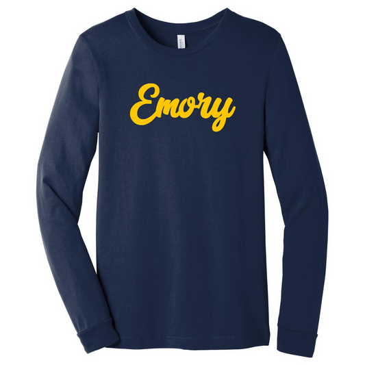 Emory Hometown Shirt - Navy/Long Sleeve