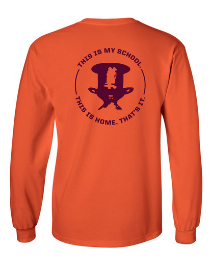"This is my school. This is home. That's it." - Shirt/Crewneck
