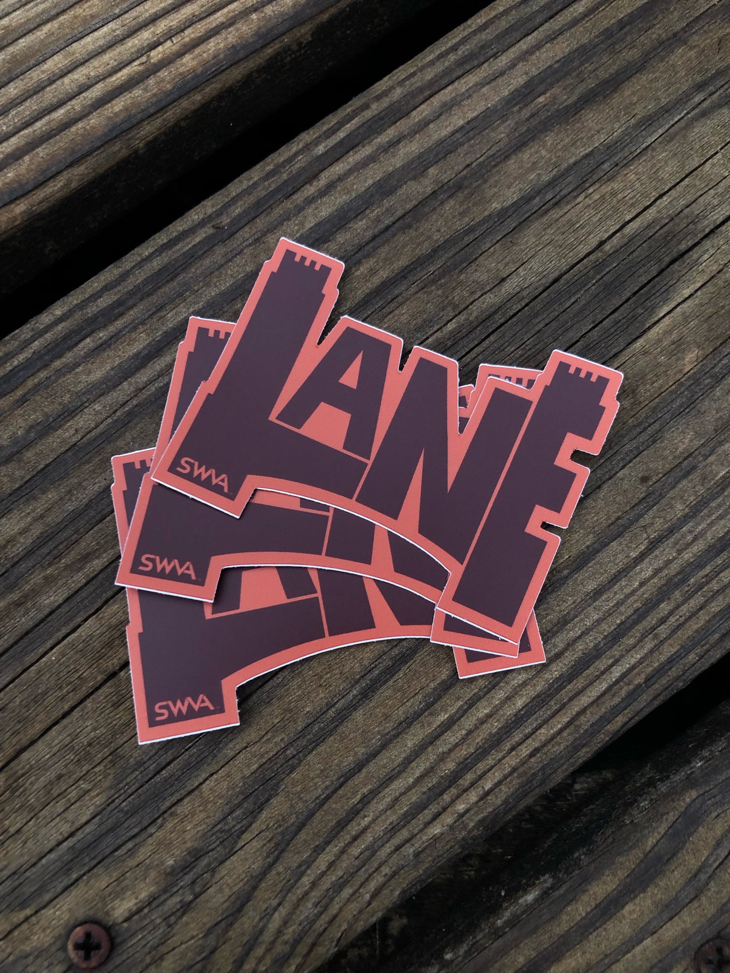 LANE Sticker - Single or 3 Pack