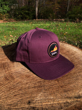 Load image into Gallery viewer, SWVA Snapback Hat (Maroon) - Maroon/Orange Patch

