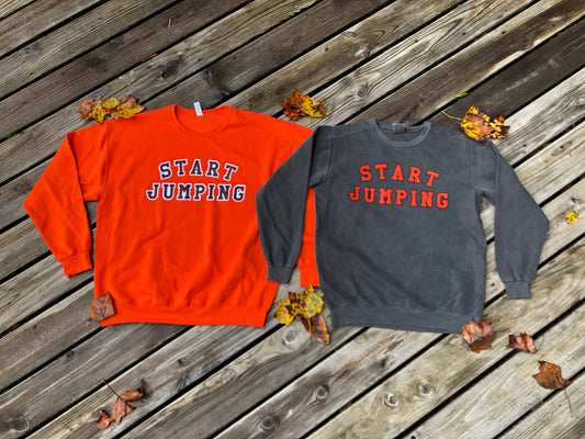 Start Jumping Crewneck