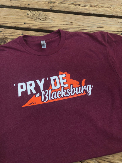 'PRY'DE Of Blacksburg Tee